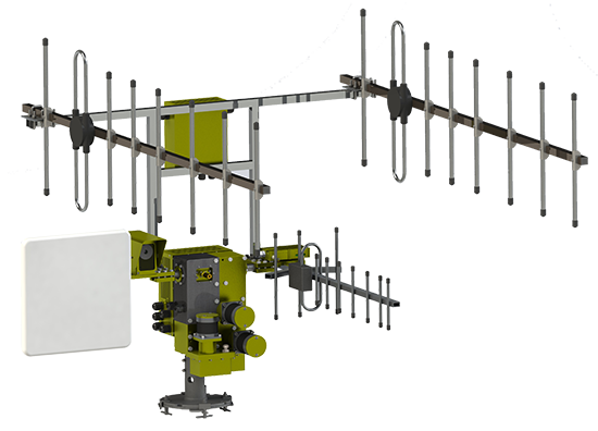 UAV БПЛА Auto positioning antenna system INDELA ATA-5800